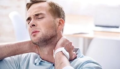 The most common cause of pain in the neck