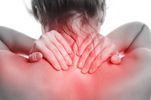 Symptoms of osteochondrosis neck pain